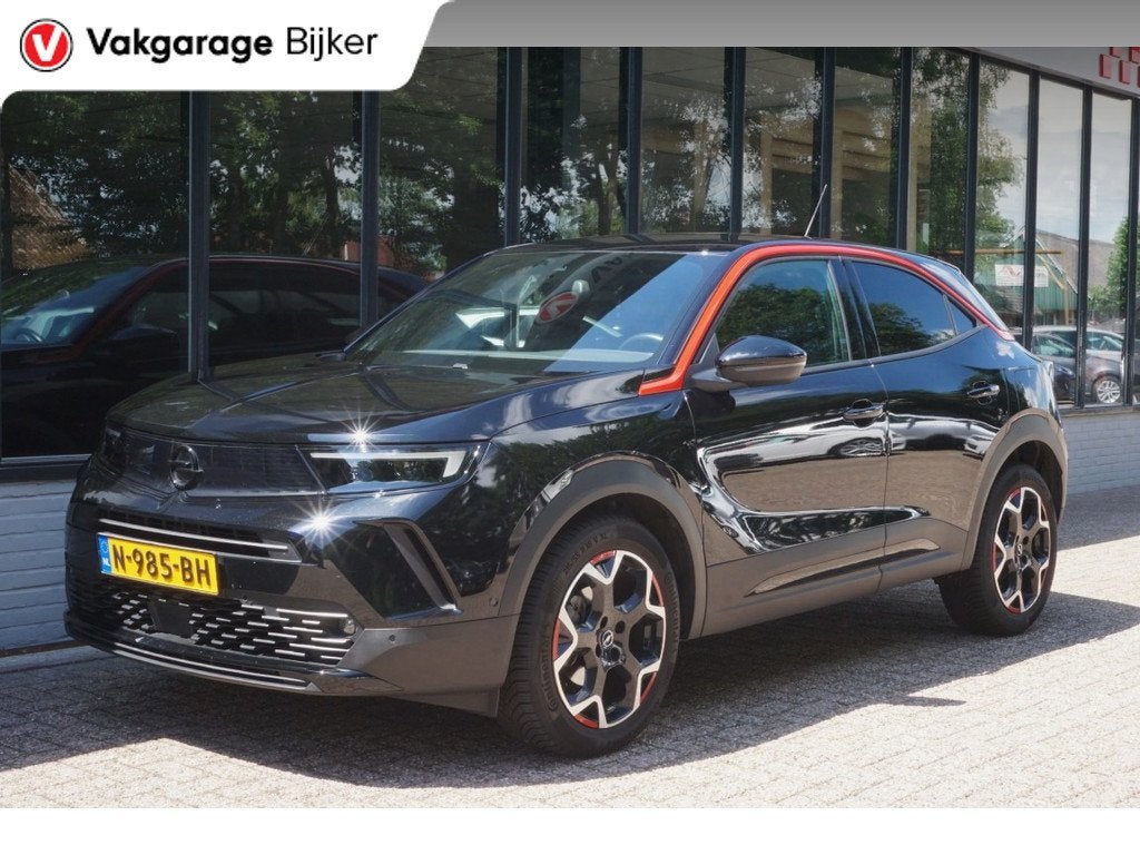 Opel Mokka 1.2 Turbo GS Line (bj 2021, automaat), Auto's, Opel, 12 maanden, 1195 kg, Gebruikt, 1199 cc
