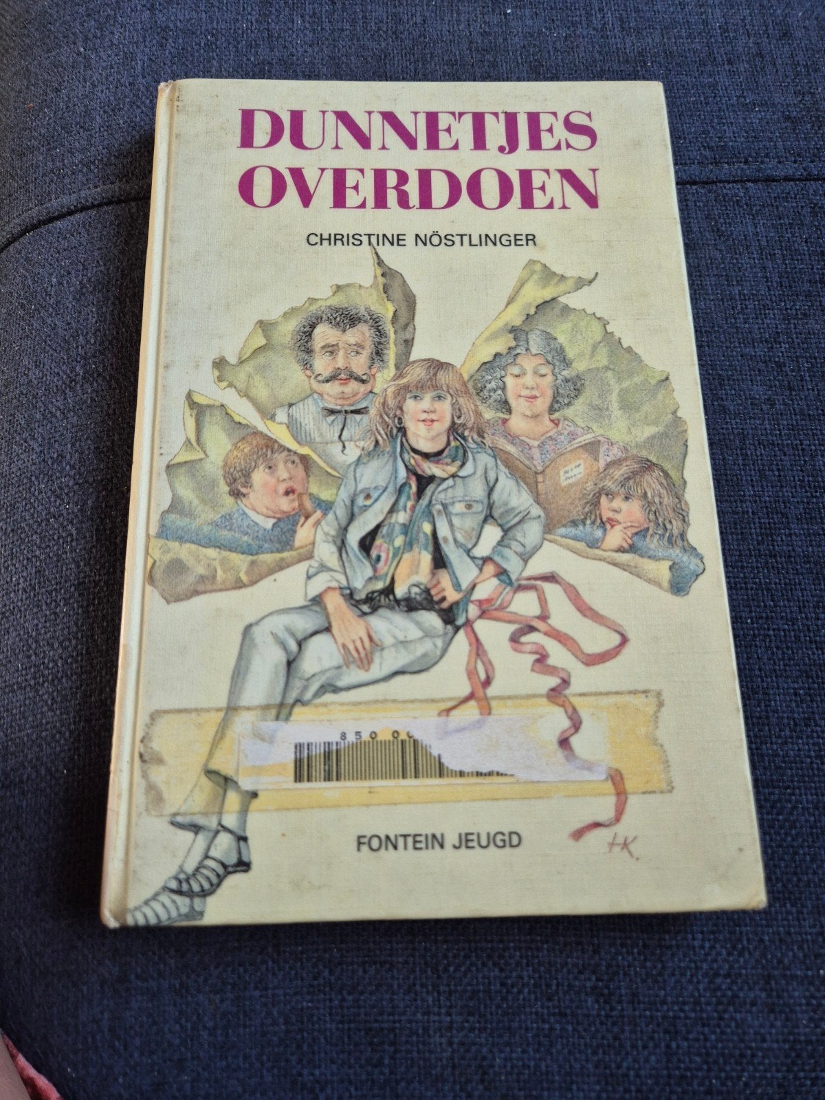 Dunnetjes Overdoen - Christine Nöstlinger (Jeugdboek), Ophalen of Verzenden, Gelezen, Christine Nöstlinger, Fictie