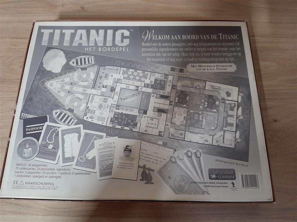 titanic het vergaande schip [s1284], Verzenden, Zo goed als nieuw