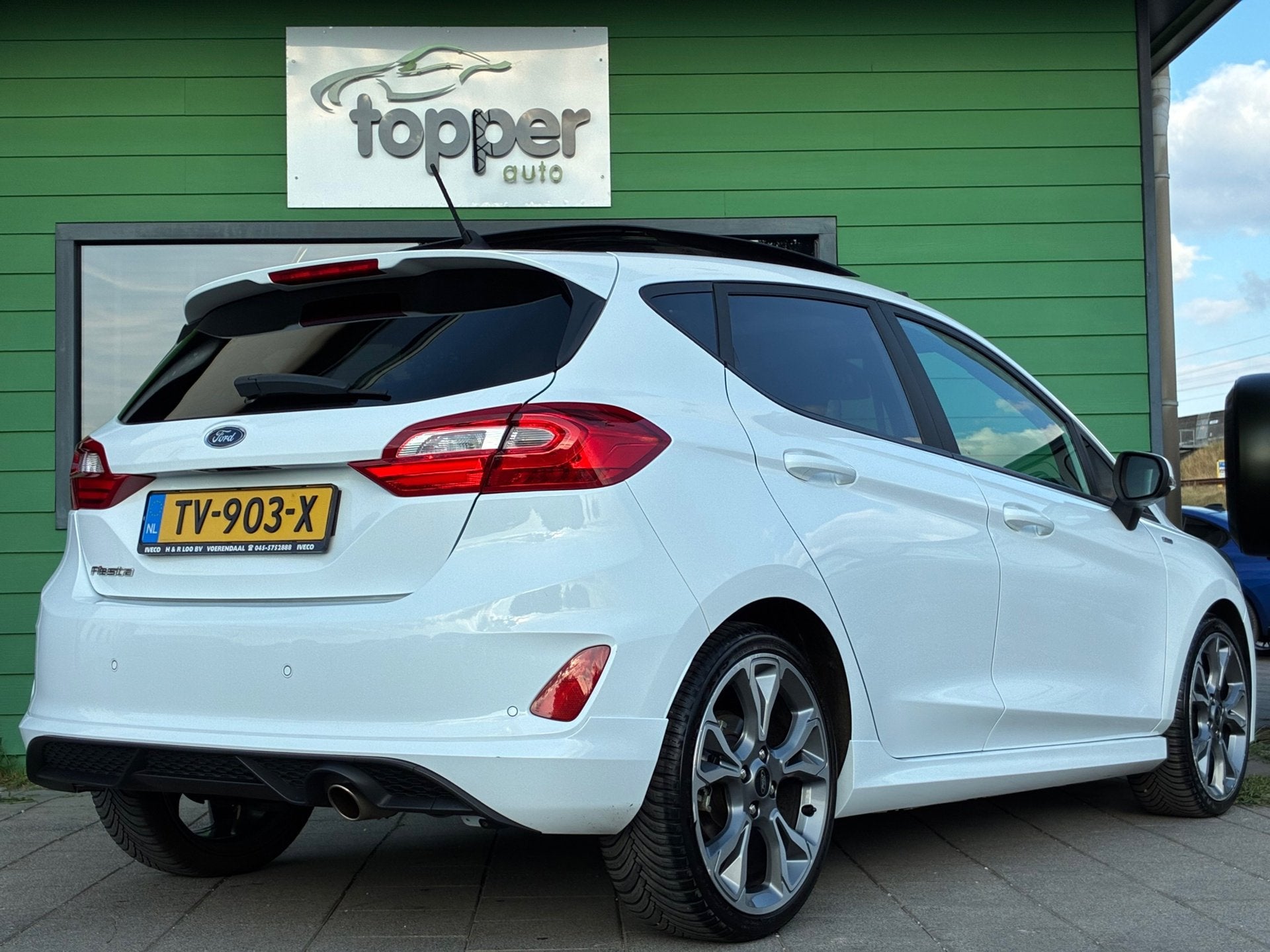 Ford Fiesta 1.0 EcoBoost ST-Line|Panoramadak|Navigatie|Cruis, Auto's, Voorwielaandrijving, Gebruikt, Euro 6, 100 pk