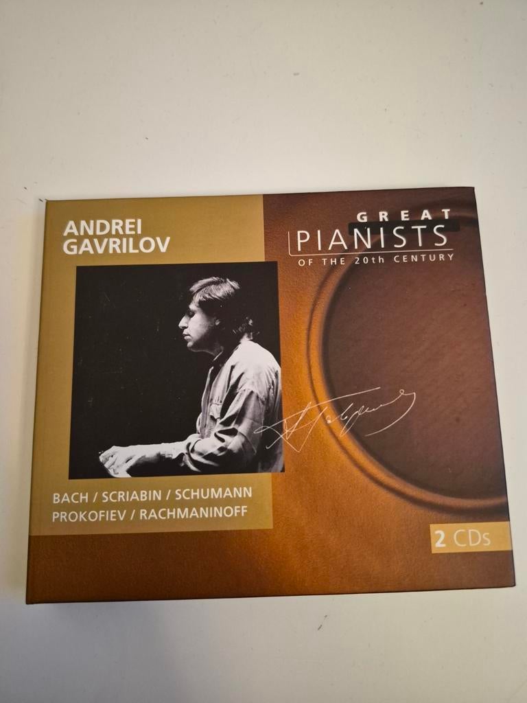 Andrei Gavrilov - Great Pianists of the 20th Century (2CD), Ophalen of Verzenden