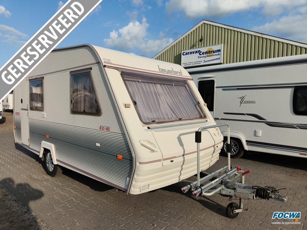 Beyerland Sprinter 430 MD Mover Dwarsbed Zit Tent, Bedrijf, Treinzit, 4 tot 5 meter, Schokbreker