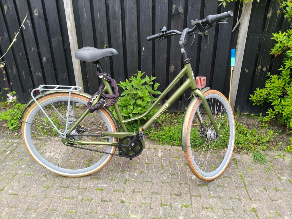 Cortina Mozzo D56 Nutmeg Green Matt ND8 belt, Fietsen en Brommers, Overige merken, Versnellingen, Ophalen of Verzenden, Schijfrem