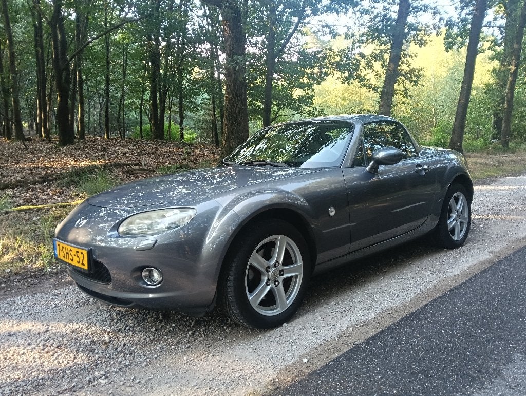 Mazda MX-5 1.8 Touring 2008 Grijs, Achterwielaandrijving, 4 cilinders, Cabriolet, 1055 kg