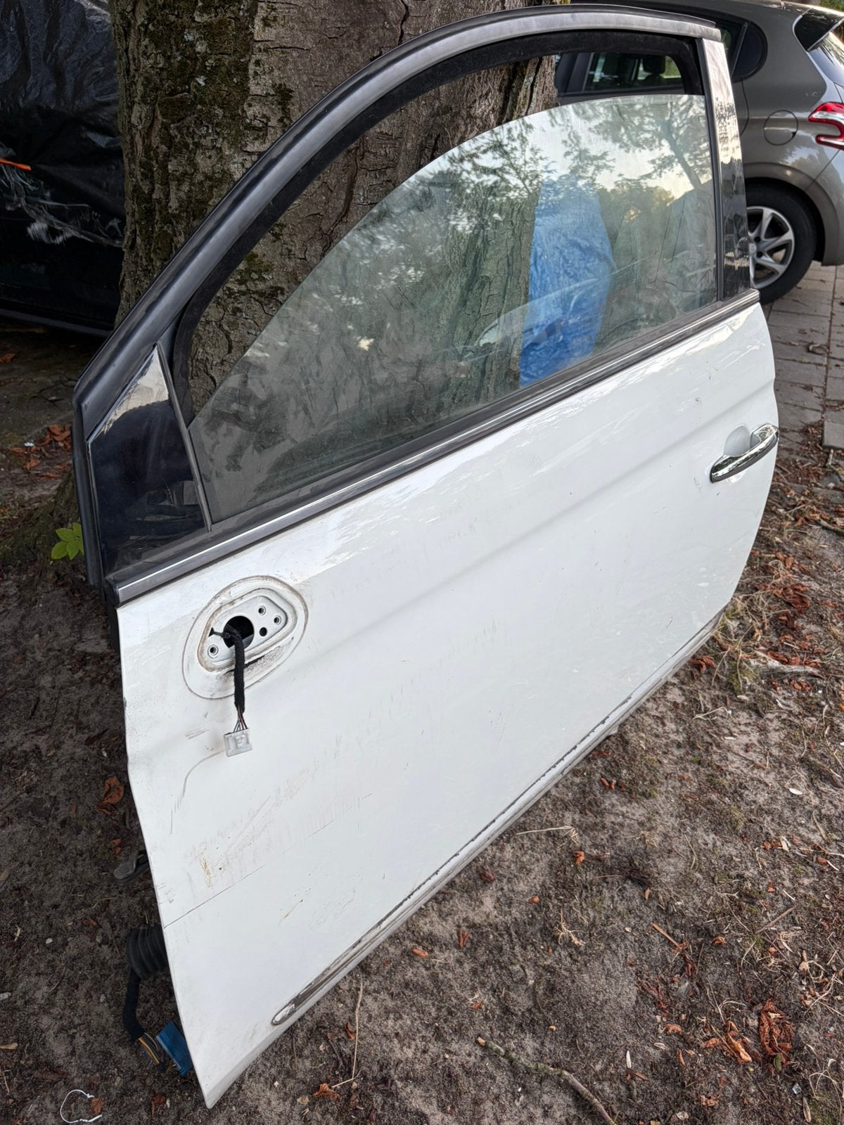 Fiat 500 auto deur  2010, Ophalen, Links, Fiat, Deur