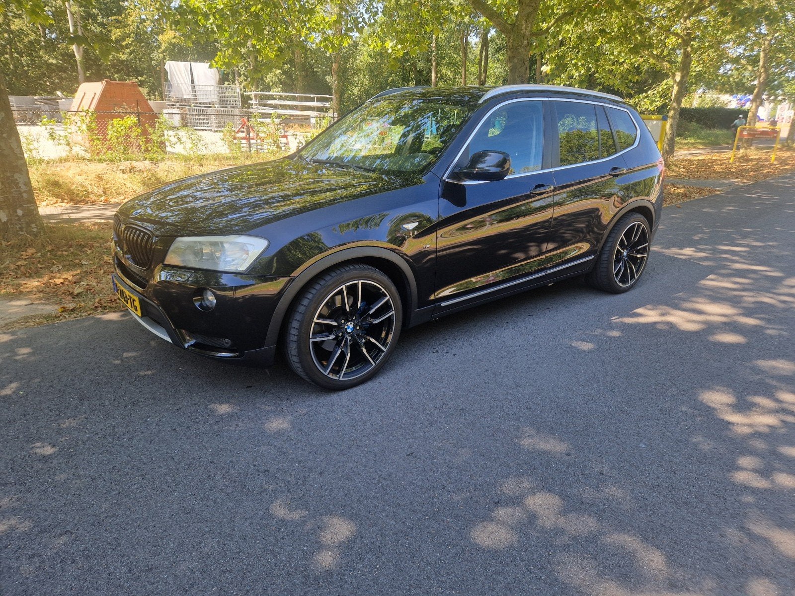 BMW X3 3.5i XDrive High Executive/M-sport/Pano/Xenon enz., Auto's, Automaat, 1780 kg, Zwart, Leder en Stof