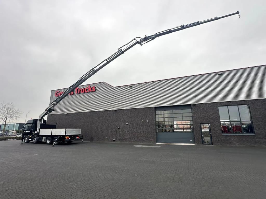 DAF CF 460 8X2 BAKWAGEN MET FASSI F660RA.2.27 XHE-DYNAMIC ME, Auto's, Automaat, Euro 5, 460 pk, Zwart