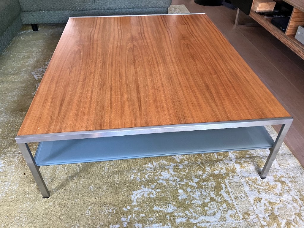 Design groot Salontafel, Huis en Inrichting, Ophalen, Gebruikt, 100 tot 150 cm, Overige houtsoorten