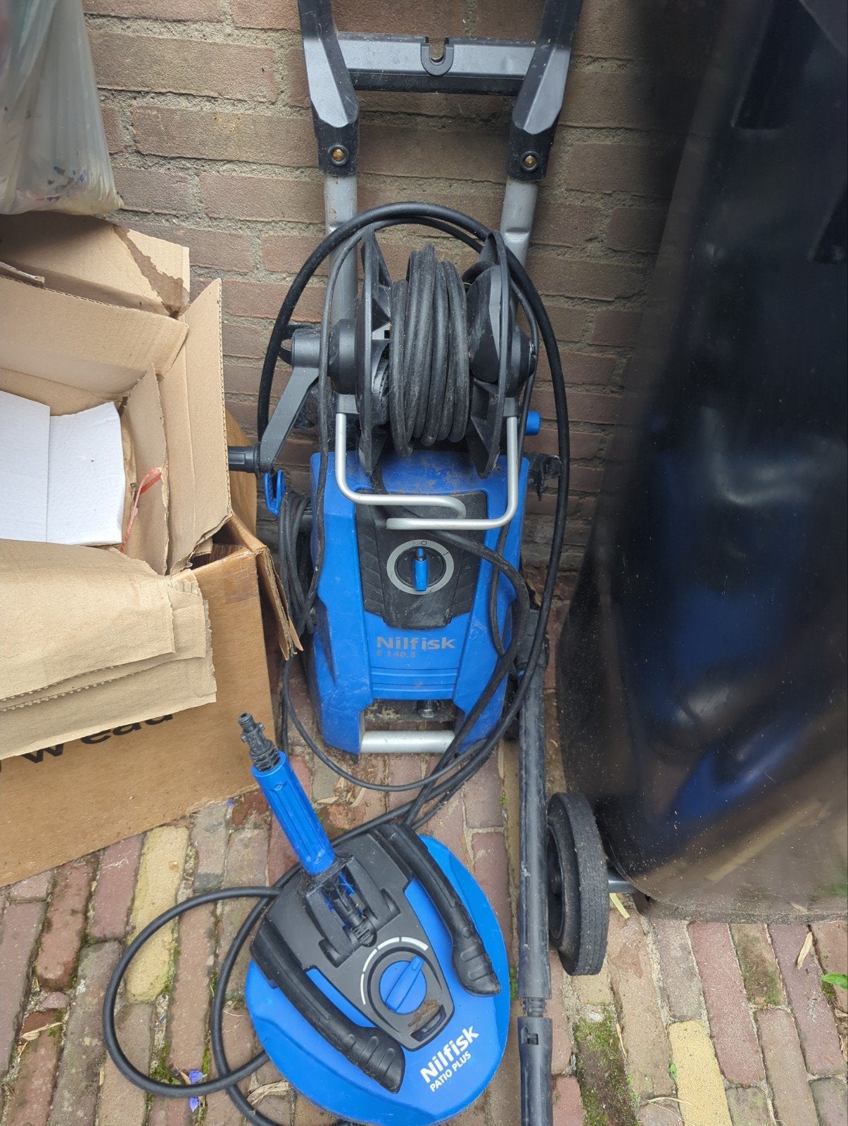 Nilfisk hogedrukreiniger - defect (gratis of onderdelen), Tuin en Terras, Hogedrukreinigers, Ophalen of Verzenden