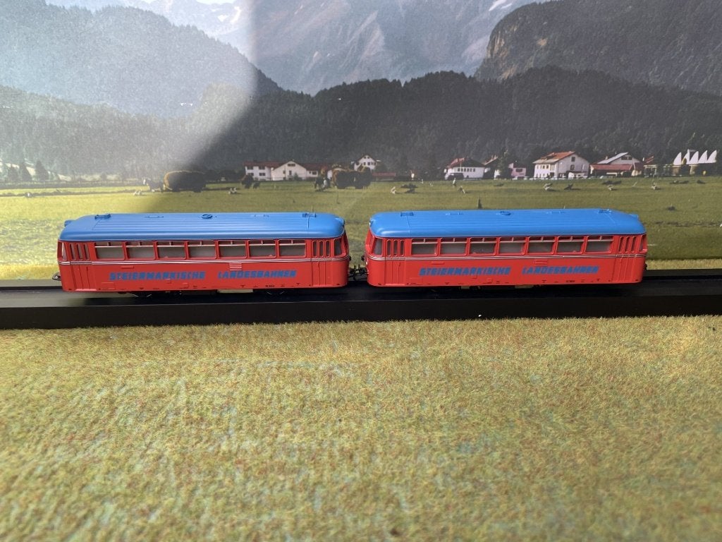 Märklin 3140 Schienenbus r SteiermarkischeLandesbahn (2), Wisselstroom, Treinset, Ophalen of Verzenden, Zo goed als nieuw