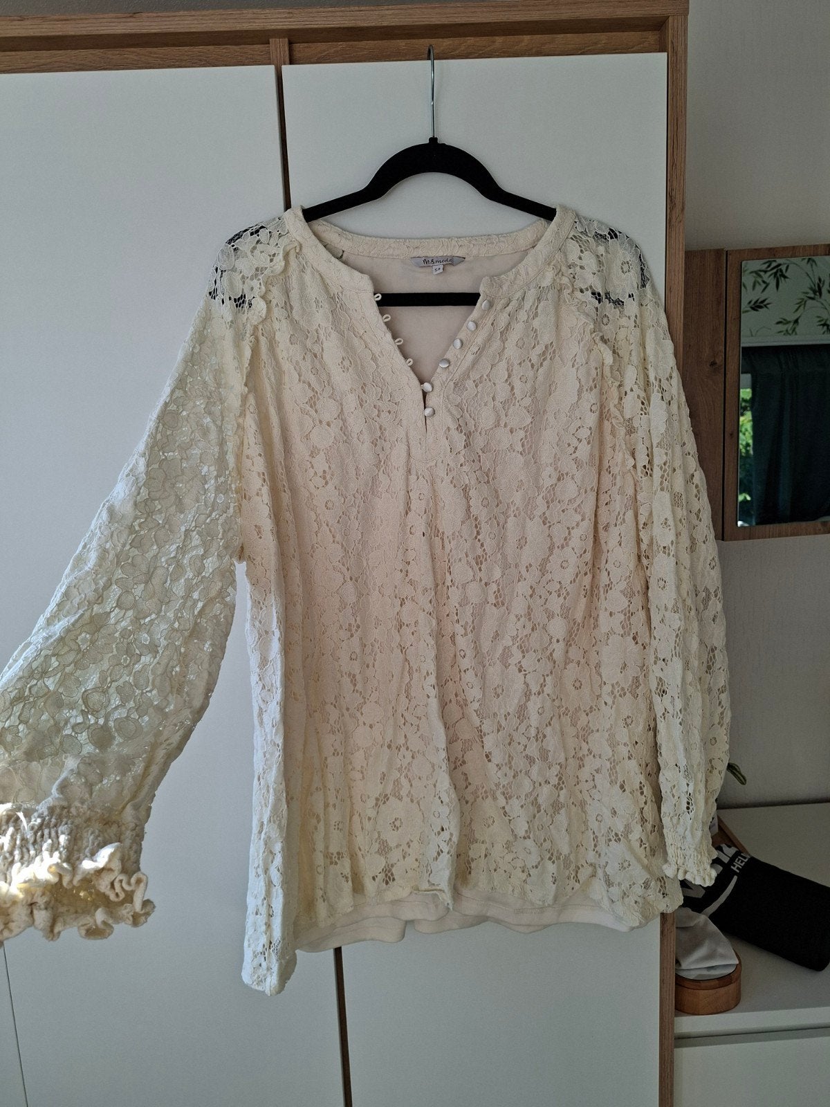 MS Mode Broekpak XL & Crème Blouse 54, Ophalen of Verzenden, MS Mode, Gedragen, Blouse of Tuniek