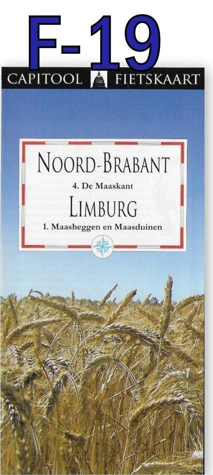 F19 Fietskaart Noord Brabant / Limburg, Boeken, Atlassen en Landkaarten, Gelezen, 2000 tot heden, Ophalen of Verzenden, Landkaart