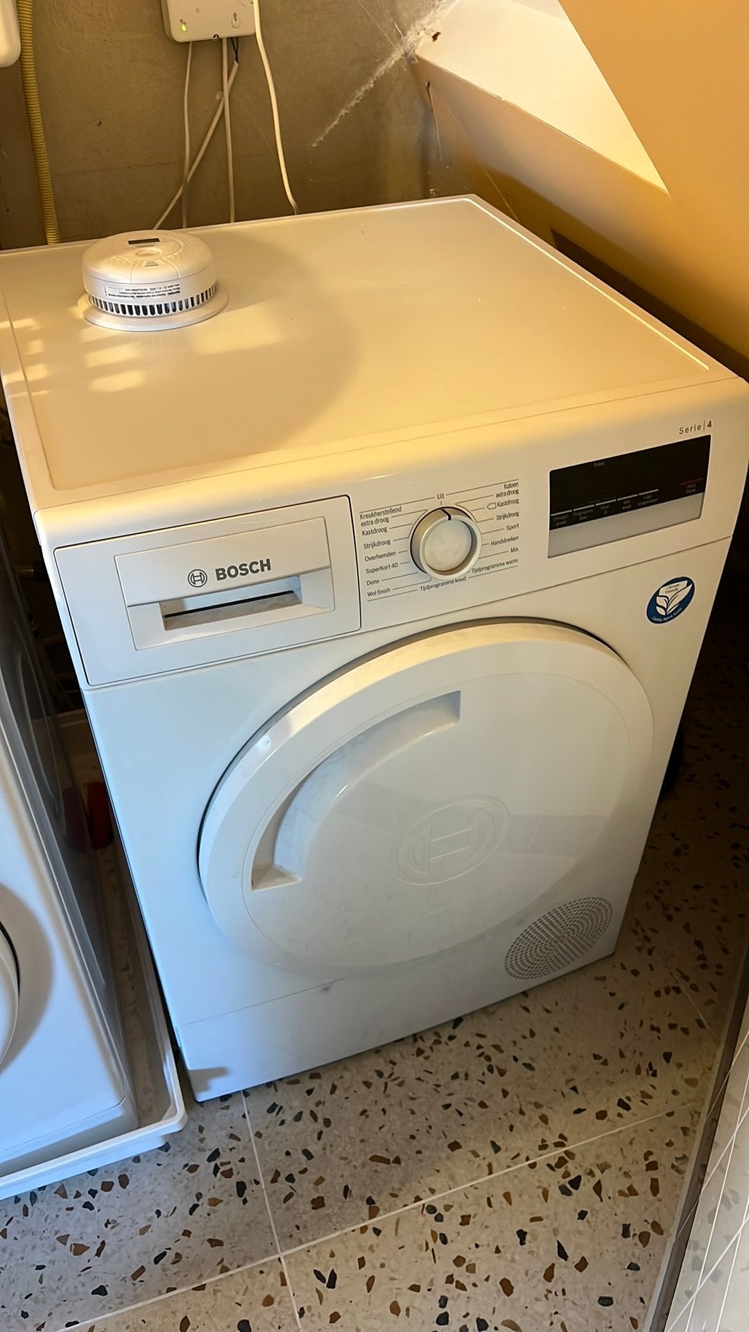 Bosch condendroger, Witgoed en Apparatuur, 6 tot 8 kg, Ophalen, Zo goed als nieuw, Condens
