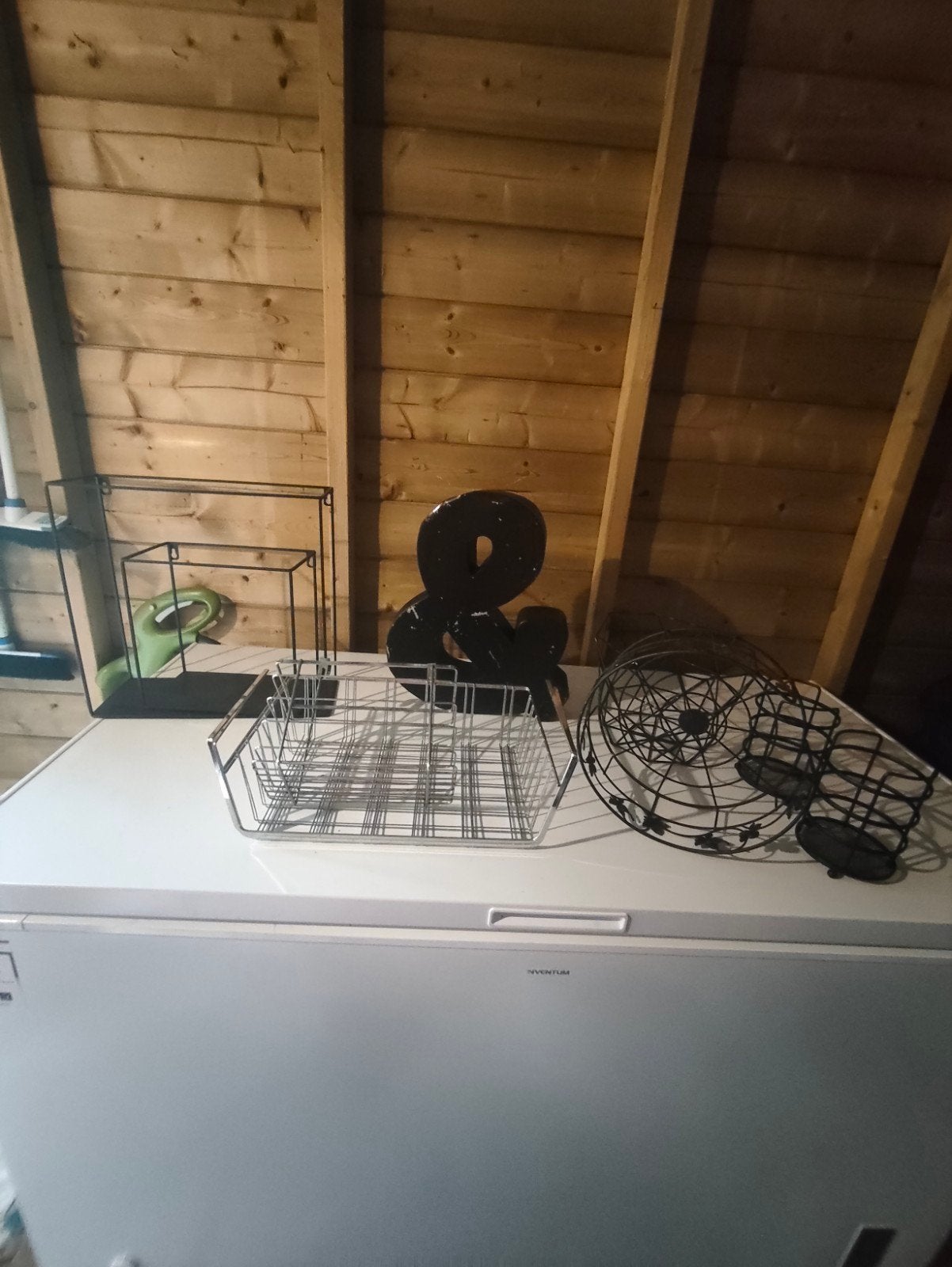 Metaal woonaccessoires wanddecoratie, Ophalen, Zo goed als nieuw