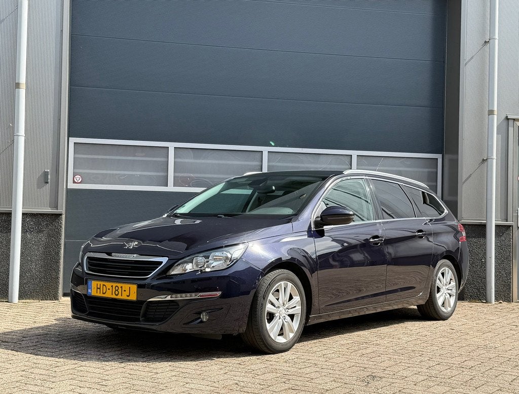 Peugeot 308 SW 1.6 BlueHDI Blue Lease Executive Pack bj.2015, Voorwielaandrijving, Stof, Gebruikt, 4 cilinders