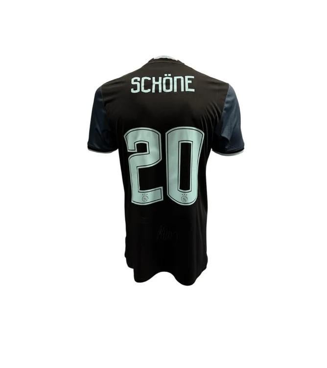 Lasse Schöne AFC Ajax 16/17  gesigneerd Uit Shirt, Soccersignings.nl, Shirt, Ophalen of Verzenden, Zo goed als nieuw