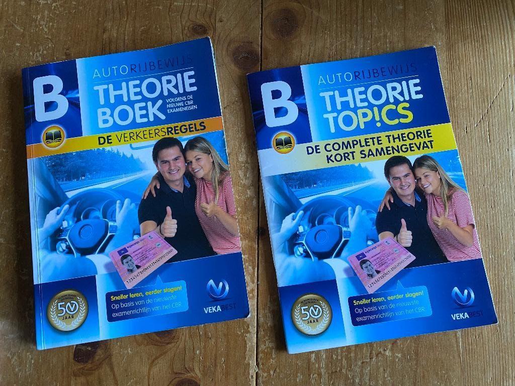 ***VekaBest*** auto theorie-examen boeken; set van twee, Niet van toepassing, Ophalen of Verzenden, Zo goed als nieuw, Vekabest
