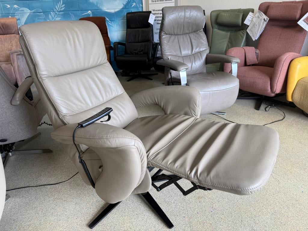 Hukla sta op relax stoel relaxfauteuil gratis bezorging, Huis en Inrichting, Fauteuils, Ophalen of Verzenden, Zo goed als nieuw
