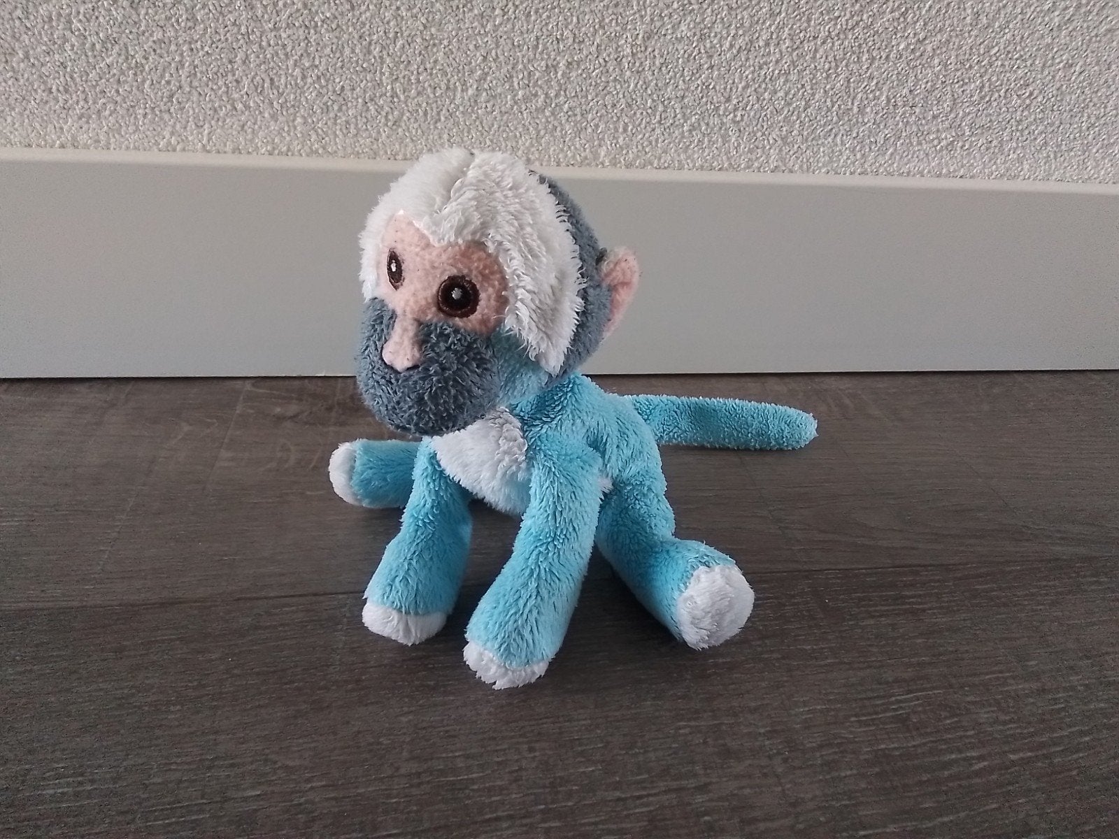 blauw apenheul aapje is mee geknuffeld, Ophalen of Verzenden