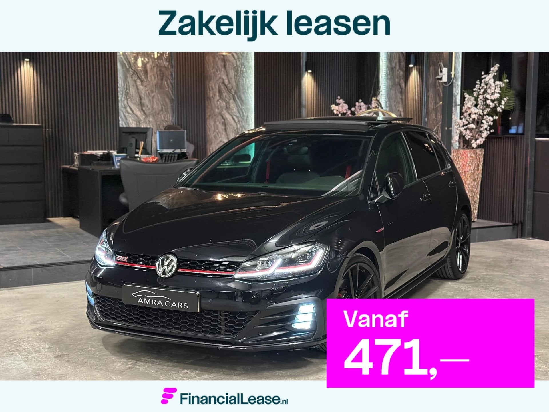 Volkswagen Golf 2.0 TSI GTI Performance / FULL OPTION/PANORA, Gebruikt, Euro 6, 4 cilinders, Zwart