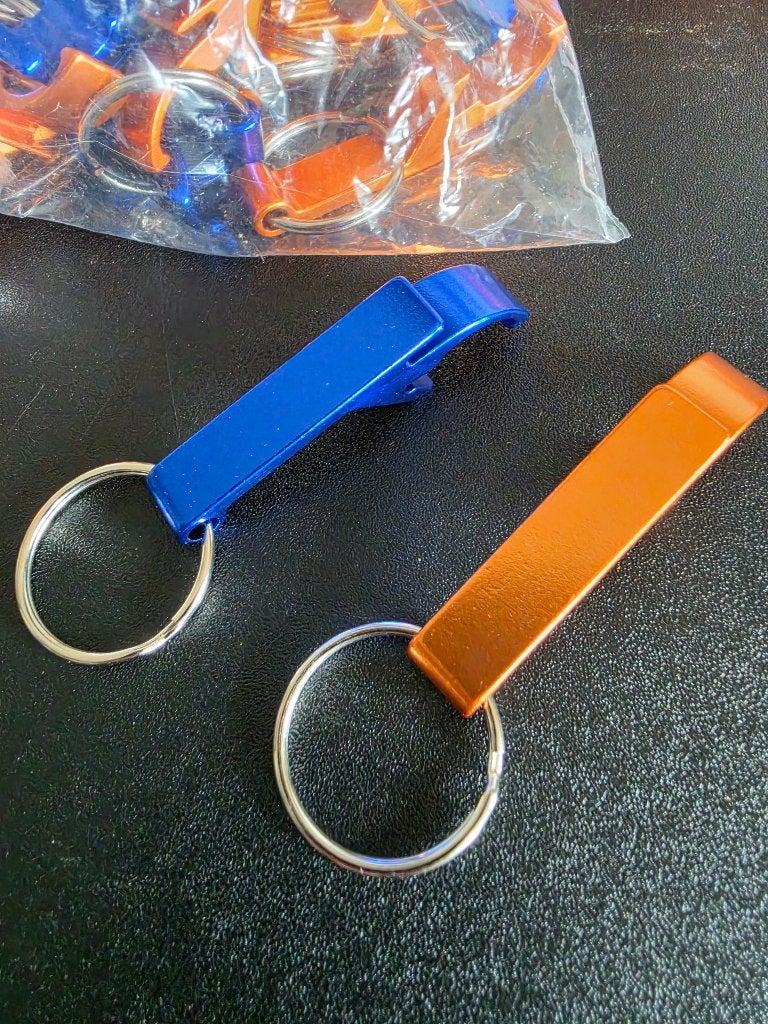 Partij Sleutelhanger Flesopeners – Blauw & Oranje – Nieuw, Ophalen of Verzenden, Nieuw