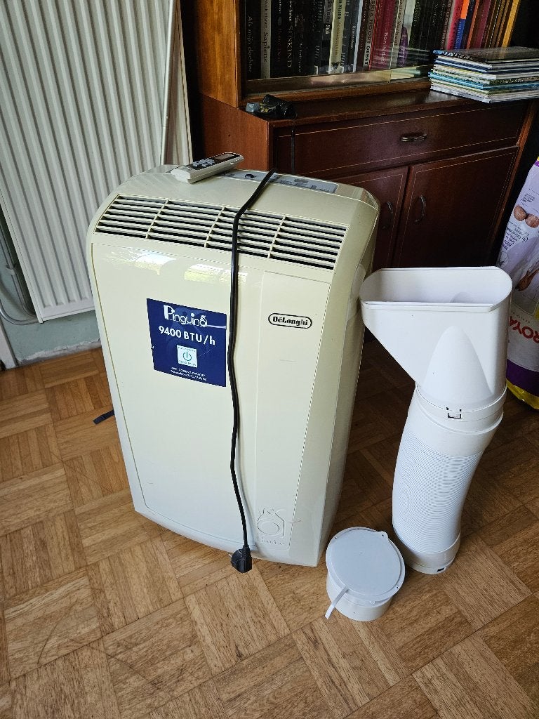 DeLonghi Pinguino mobiele airco PAC N81, Ophalen, Gebruikt, 3 snelheden of meer, Koelen en Ontvochtigen