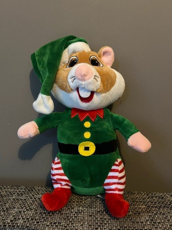 AH Hamster Knuffel Kerstelf, Albert Heijn, Hamster, Nieuw, Ophalen of Verzenden
