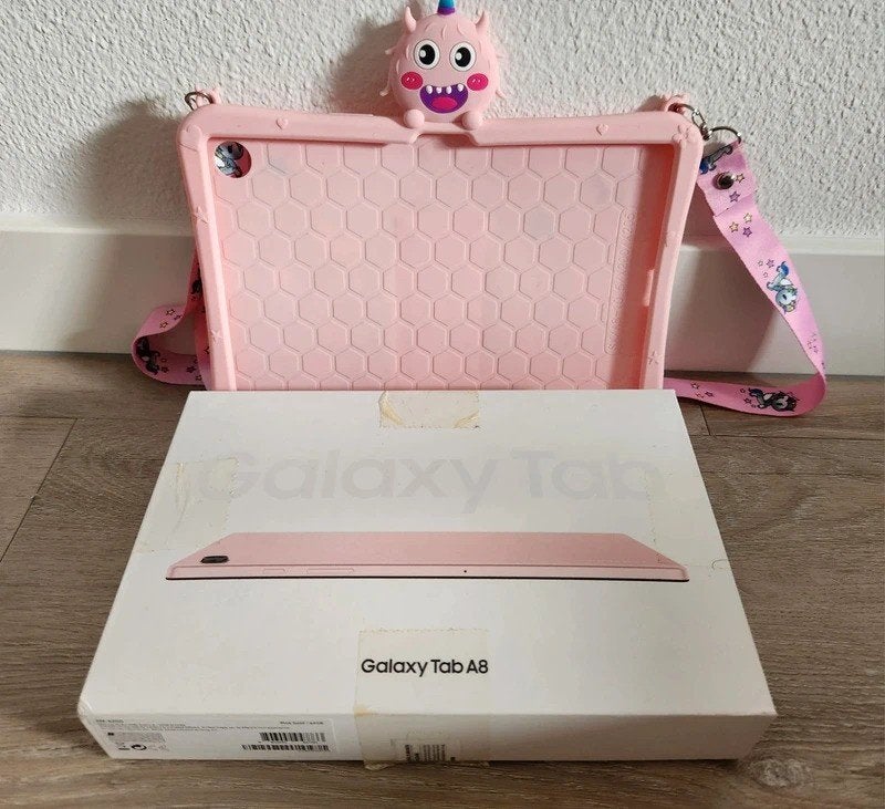 Samsung Galaxy Tab A8 64GB Pink Gold – Zo goed als nieuw, 10 inch, Galaxy Tab A8, Ophalen of Verzenden, Zo goed als nieuw