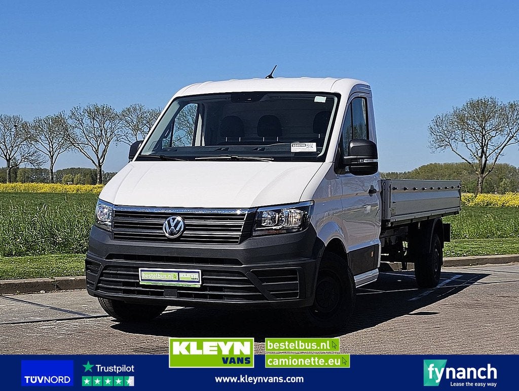 VOLKSWAGEN CRAFTER 35 2.0 l4 open laadbak!, Auto's, Voorwielaandrijving, Gebruikt, Euro 6, 4 cilinders