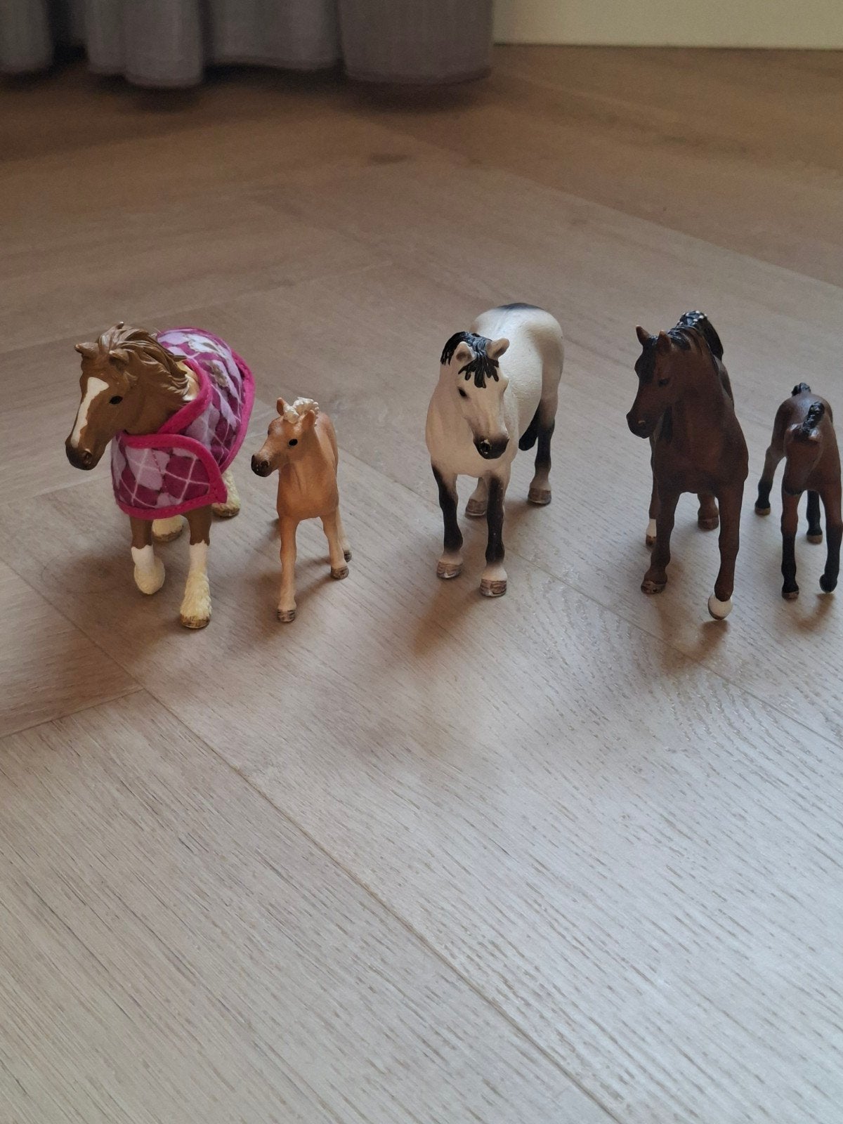Schleich paarden set - 5 stuks, Ophalen, Gebruikt, Jongen of Meisje