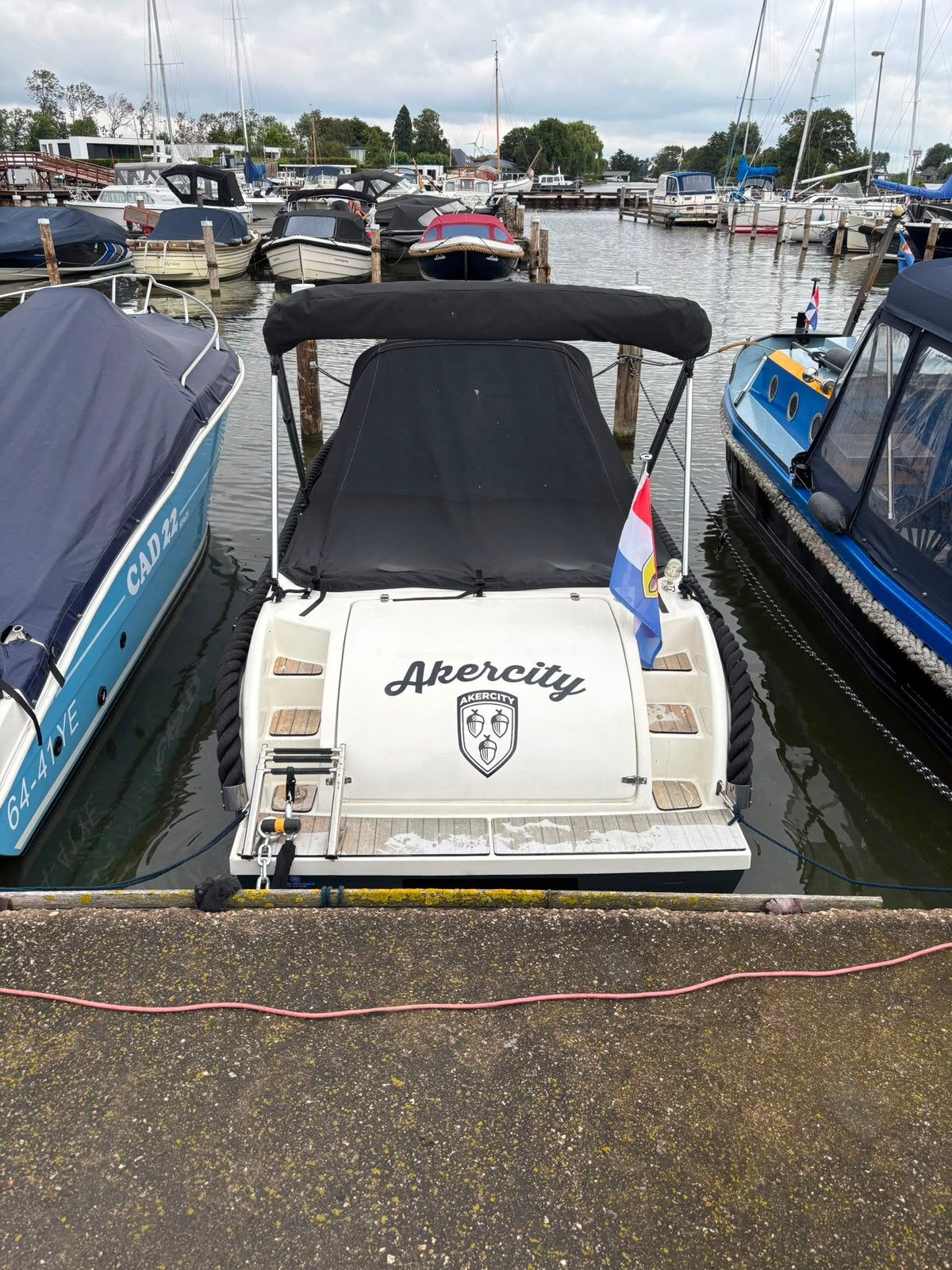 Compleet en vaarklaar incl trailer, sloep Waeghals 535 20pk, 2 m, 30 cm, 20 pk, Ophalen