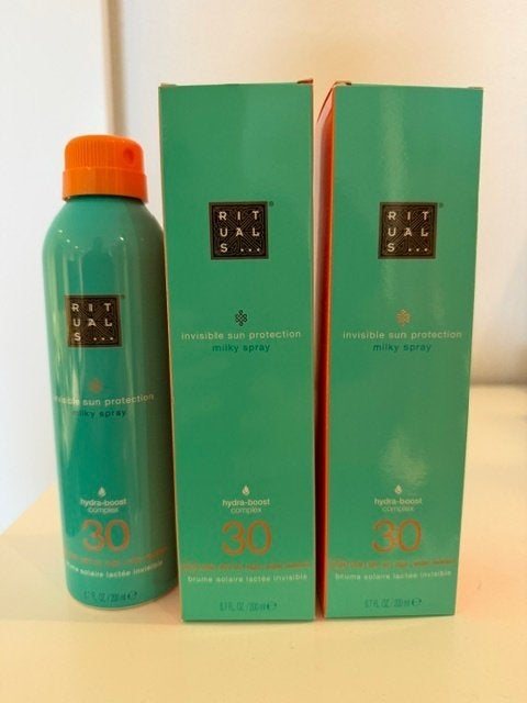 Rituals SPF30 invisable sun milky spray zonnebrandcreme 200, Sieraden, Tassen en Uiterlijk, Uiterlijk | Lichaamsverzorging, Verzenden