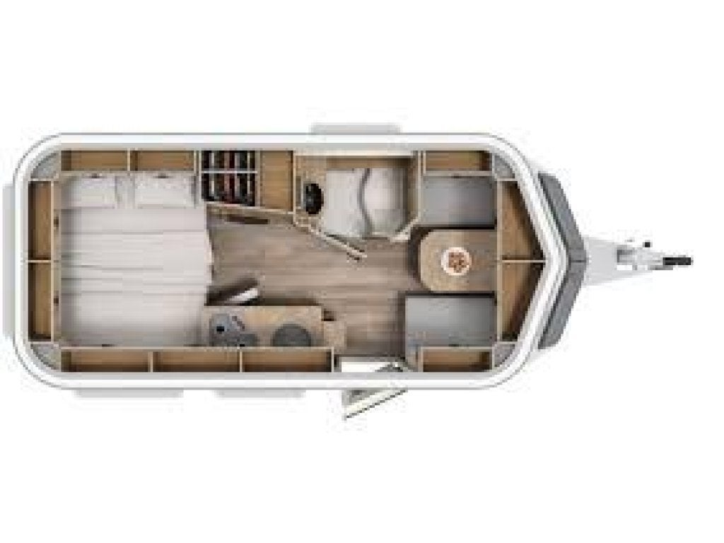 Eriba Touring 530 MoverFietsdr.Voortent, Caravans en Kamperen, Schokbreker, Bedrijf, Treinzit, 4 tot 5 meter