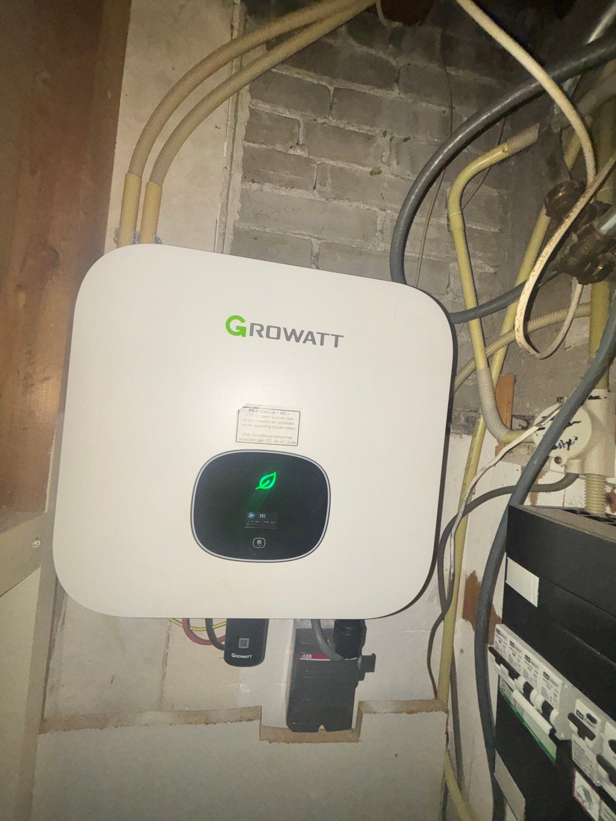 8x Jinko 435Wp zonnepanelen + Growatt MIN 3000TL-XH (2024), Ophalen, Gebruikt
