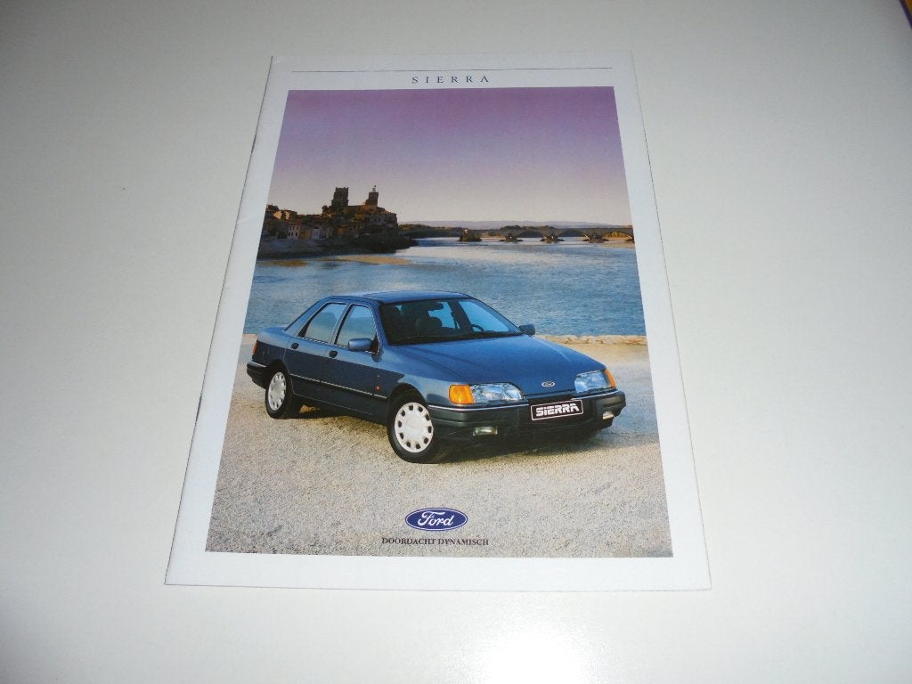 brochure Ford Sierra  1989, Ophalen of Verzenden, Nieuw, Ford