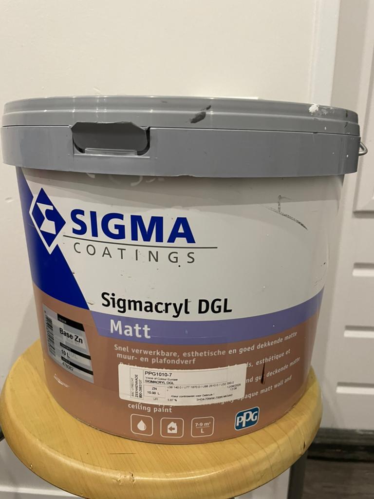 Sigma latex, Ophalen, Zo goed als nieuw, Grijs