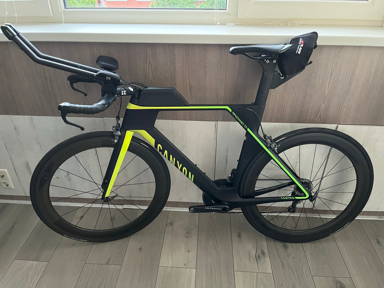 Canyon Speedmax M Ultegra Di2, Reynolds carbon wielen, 28 inch, Carbon, Zo goed als nieuw, 57 tot 61 cm