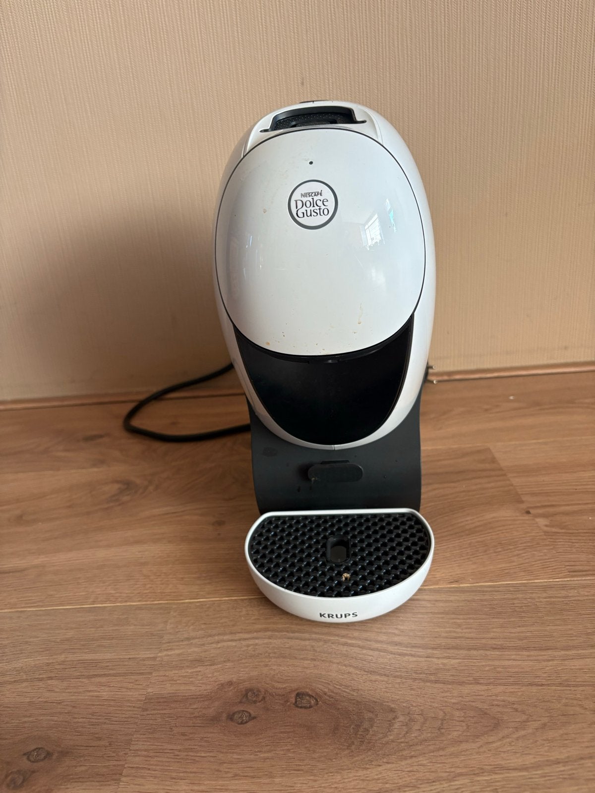 Nescafé Dolce Gusto Krups KP830 Koffiezetapparaat Wit, Koffiepads en cups, Gebruikt, Koffiemachine, Ophalen of Verzenden