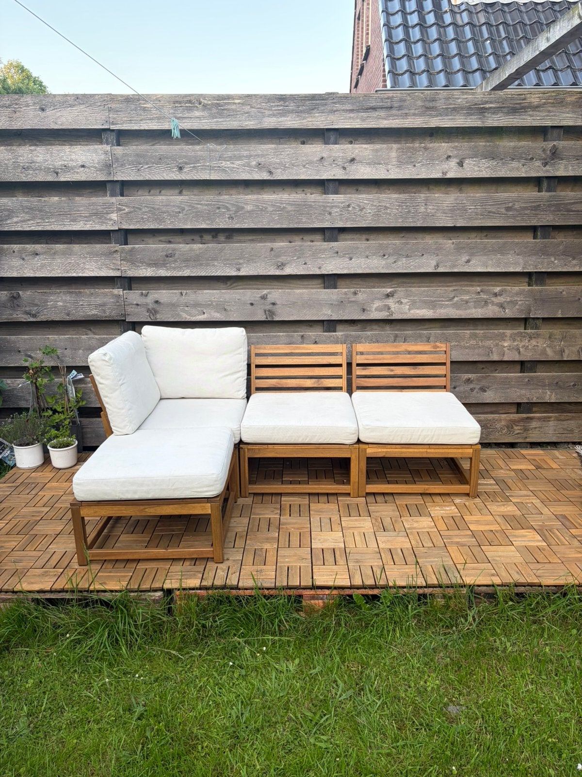 Prachtige tuinset Ikea Nammaro, Ophalen of Verzenden, Zo goed als nieuw