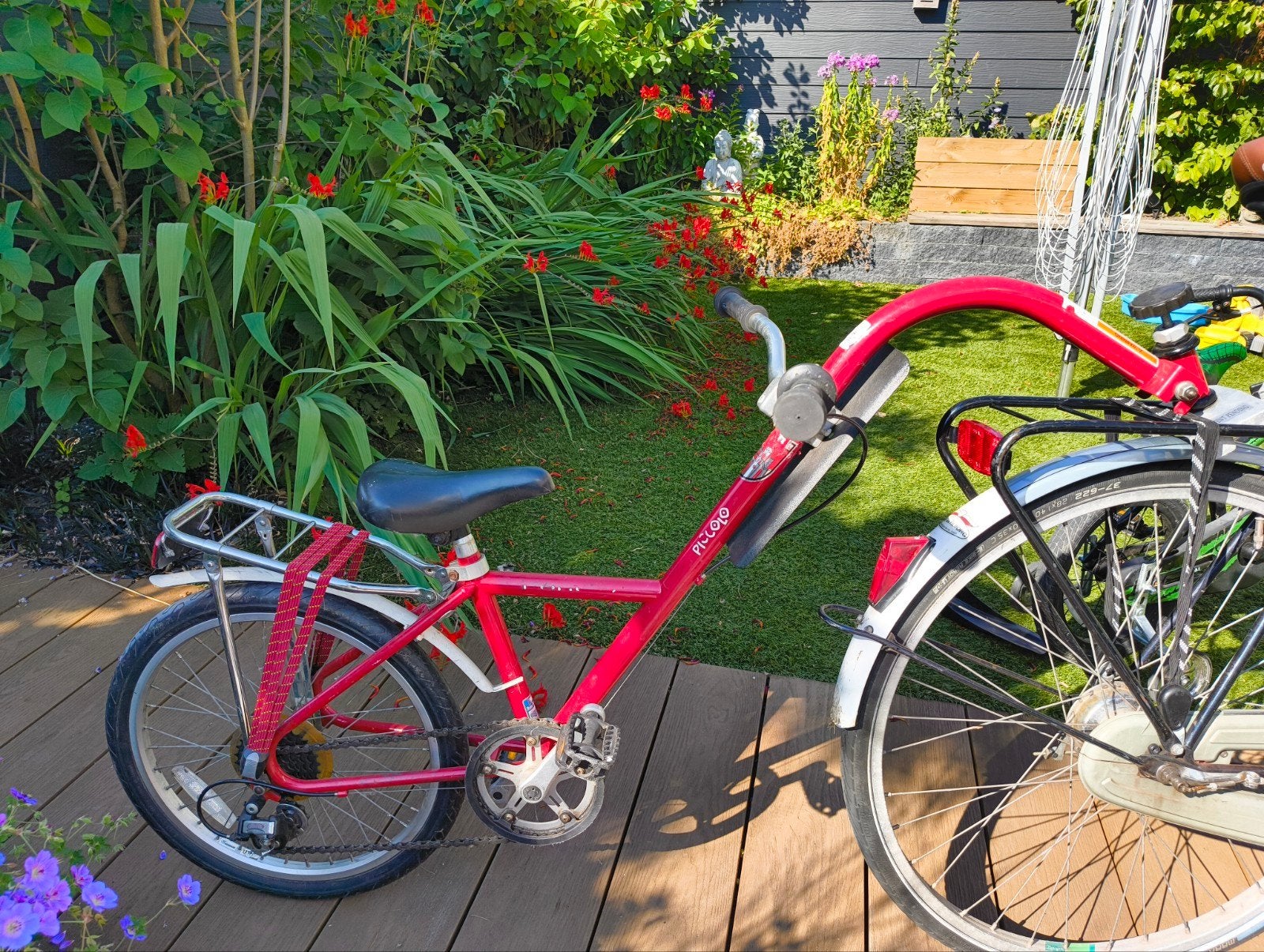 Piccolo Aanhangfiets - Rood, Fietsen en Brommers, Ophalen, Gebruikt
