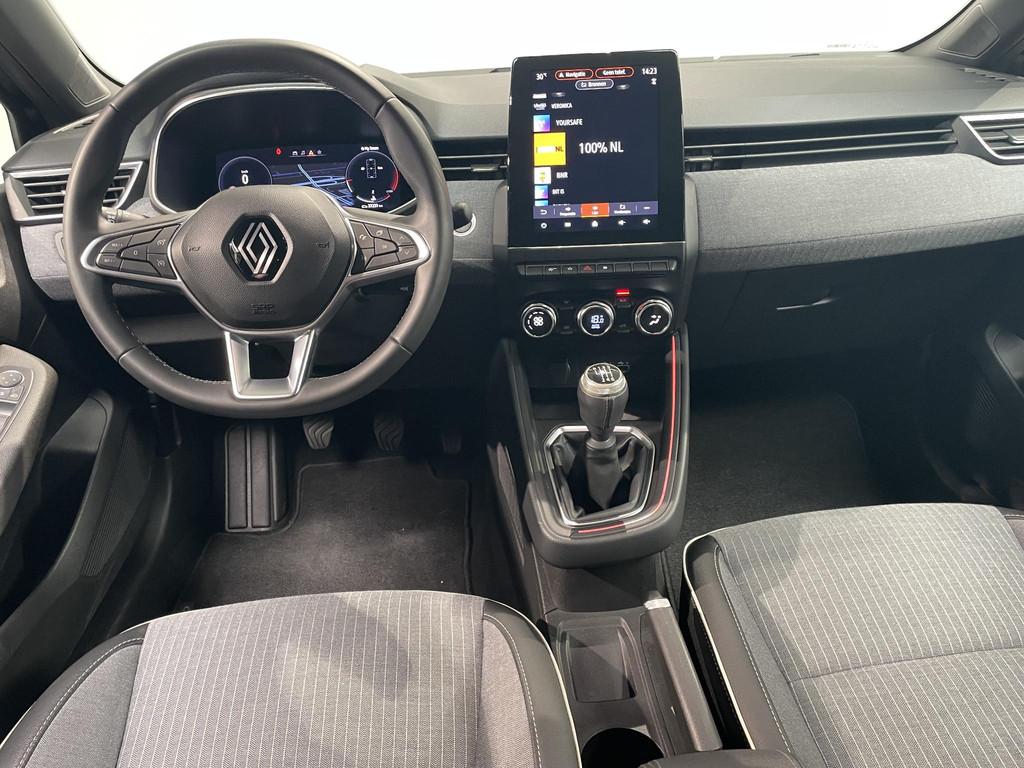 Renault Clio 1.0 TCe 90 GPF techno | Achteruitrijcamera | Ap, Auto's, Voorwielaandrijving, Gebruikt, Met garantie (alle), Parkeersensor