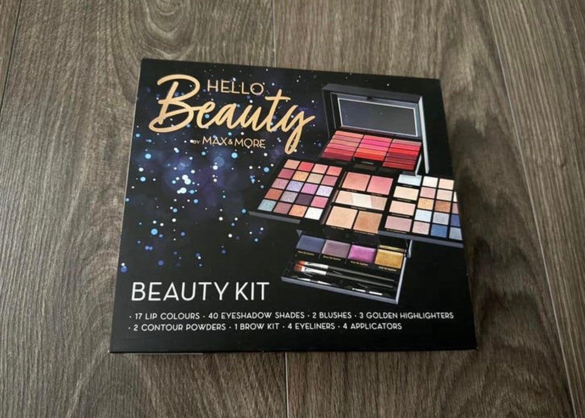 Mooi make up set, Ophalen of Verzenden, Zo goed als nieuw, Gehele gezicht