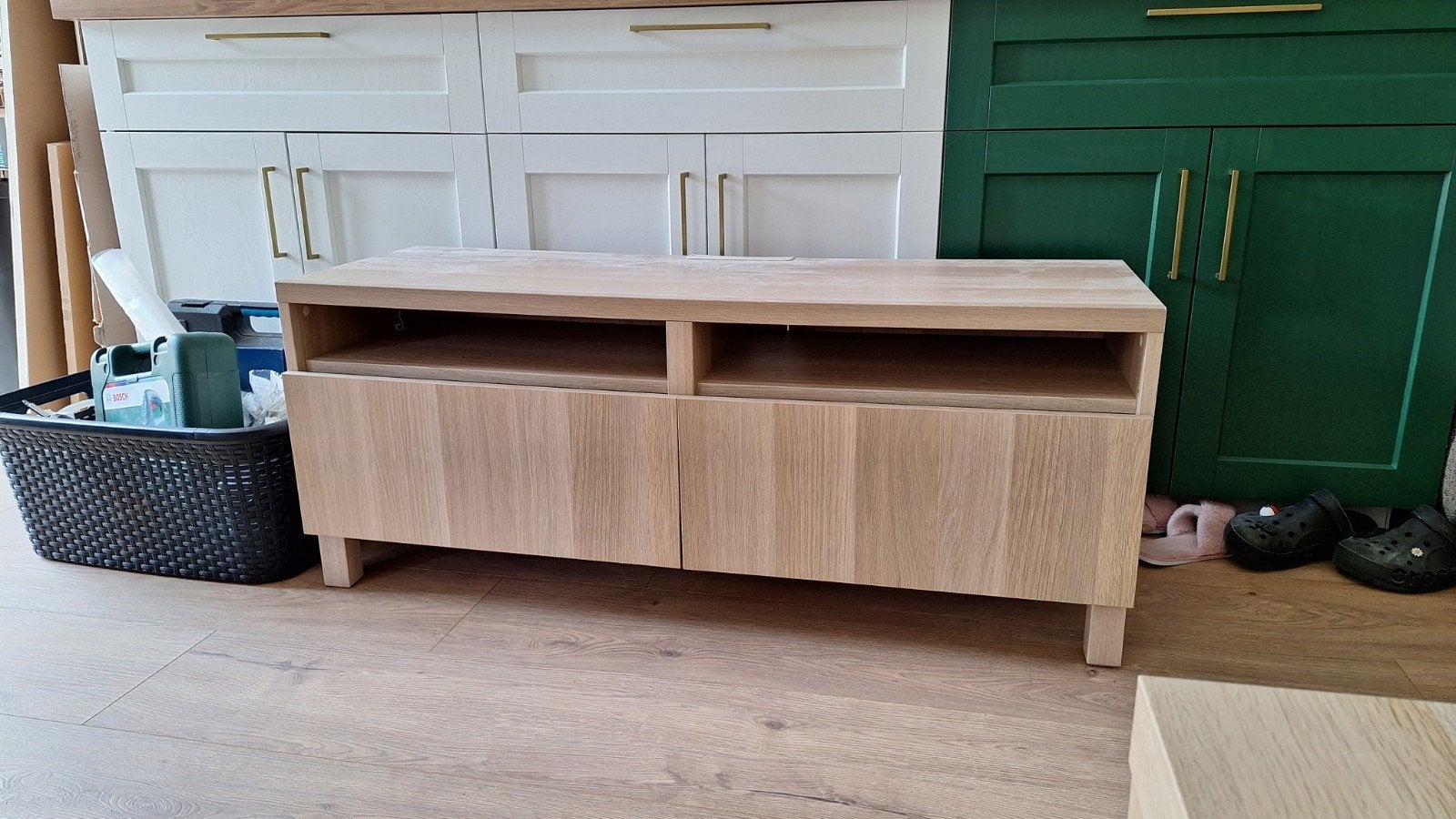 Besta TV cabinet, Huis en Inrichting, Ophalen, Zo goed als nieuw, 25 tot 50 cm, Minder dan 100 cm