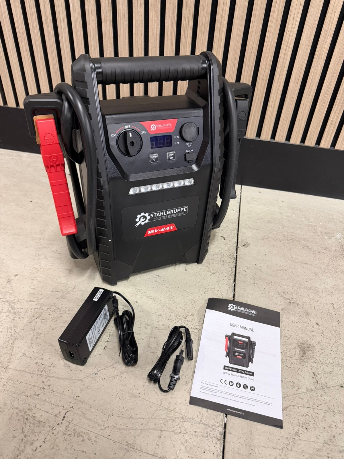 Startbooster l jumpstarter l 12v/24v l Nieuw l SG5000, Ophalen of Verzenden, Zo goed als nieuw