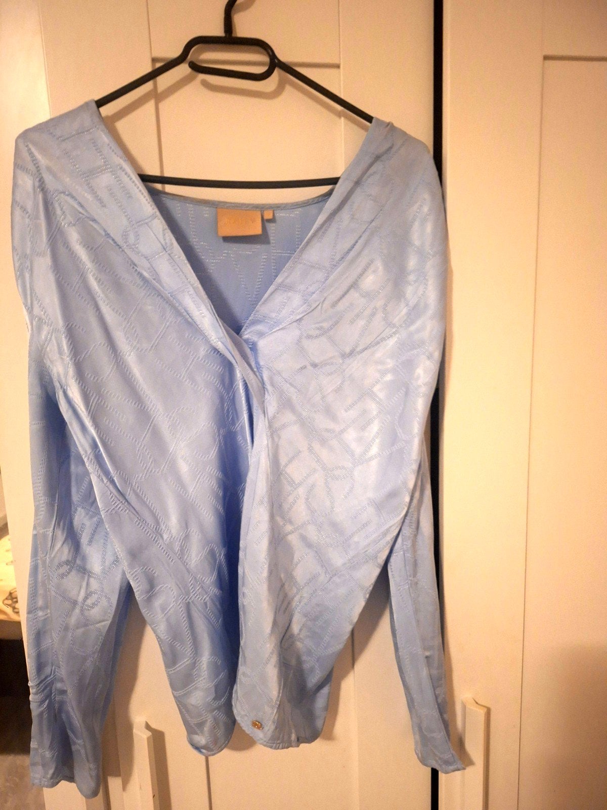 Josh V blouse maat S, Kleding | Dames, Ophalen, Blauw, Zo goed als nieuw, Lange mouw
