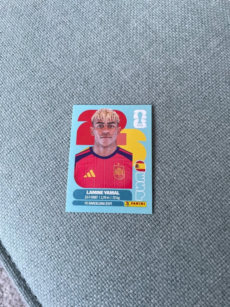 Lamine Yamal plaatje, Ophalen of Verzenden, Nieuw, Overige sporten, Poster, Plaatje of Sticker