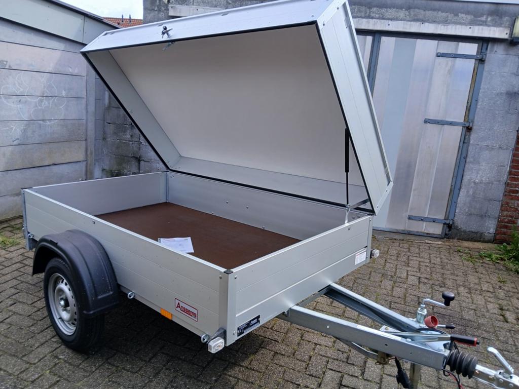 ANSSEMS GT NIEUW NOOIT GEBRUIKT 750KG GEREMD, Auto diversen, Aanhangers en Bagagewagens, Ophalen, Nieuw