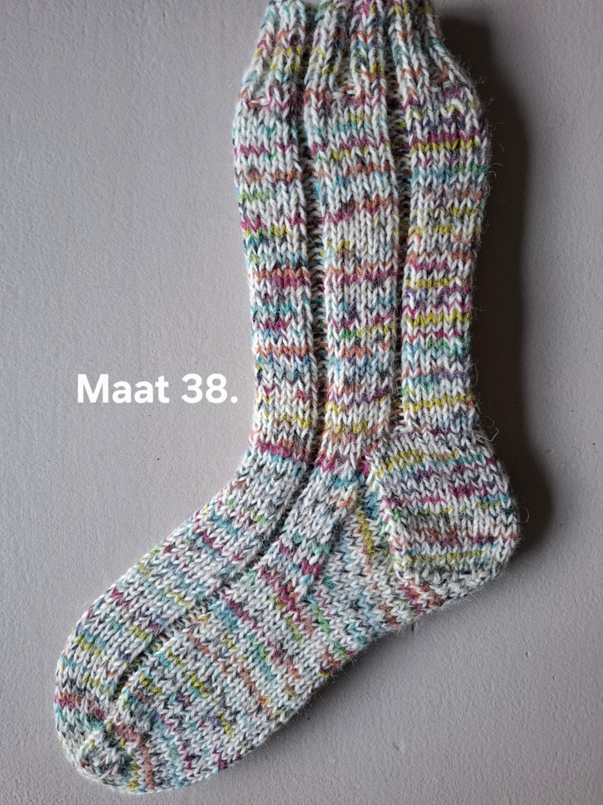 Handgebreide dikke sokken., Ophalen of Verzenden, Nieuw, Maat 39 t/m 42, Sokken en Kniesokken
