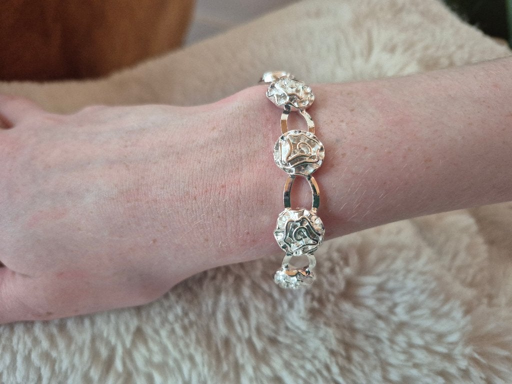 Armband zilveren, Ophalen of Verzenden, Nieuw, Zilver, Zilver