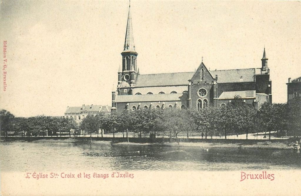 701-444-005 Bruxelles Ste Croix, Verzenden, Voor 1920, Overig Europa